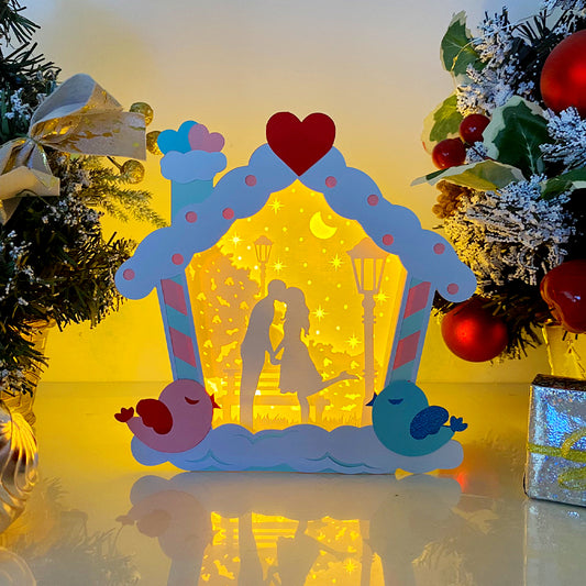 Love – 3D Bird House Box File - Cricut File - VEKTOR KRAFT