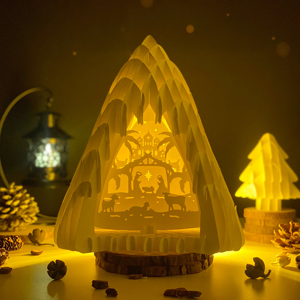Nativity – 3D Pop-Up Card SVG File for Cricut & Silhouette