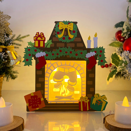 Santa – 3D Box SVG File for Cricut & Silhouette