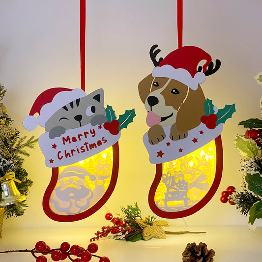 Pack 2 Christmas – 3D Box SVG File for Cricut & Silhouette
