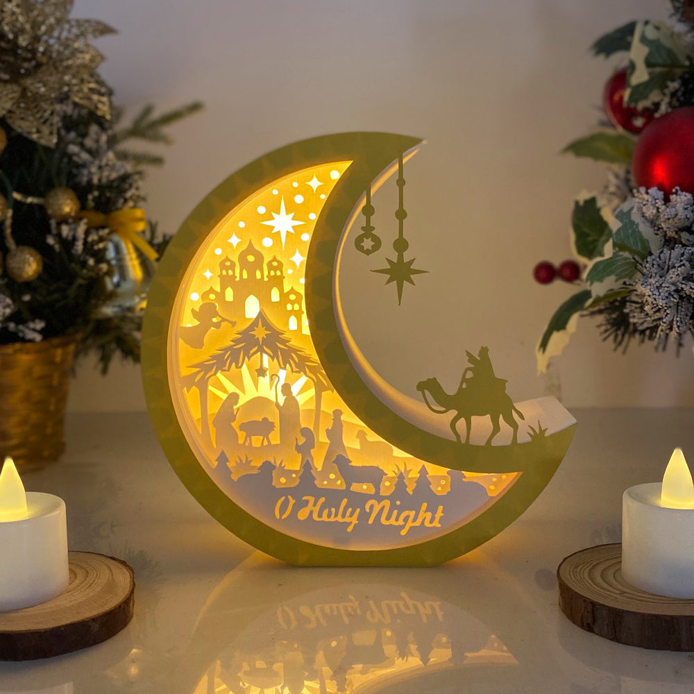Nativity – 3D Box SVG File for Cricut & Silhouette