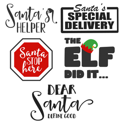 Santa Set - Cricut File - VEKTOR KRAFT