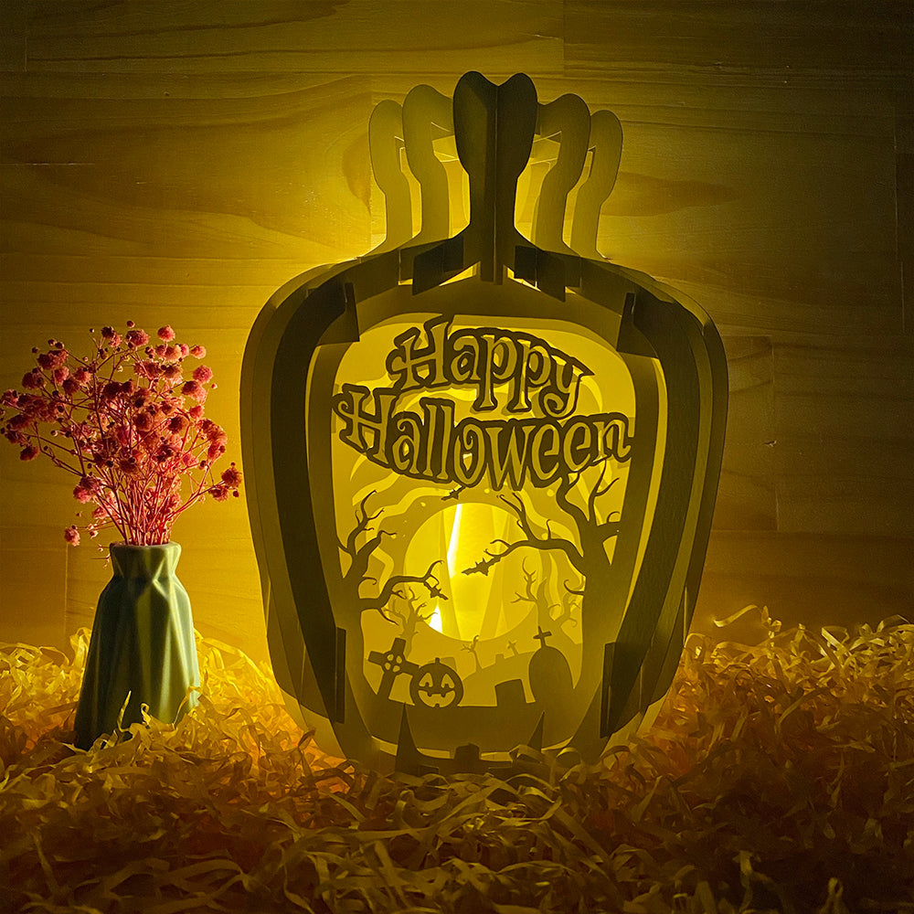 Halloween 1 – 3D Pop-Up Card SVG File for Cricut & Silhouette