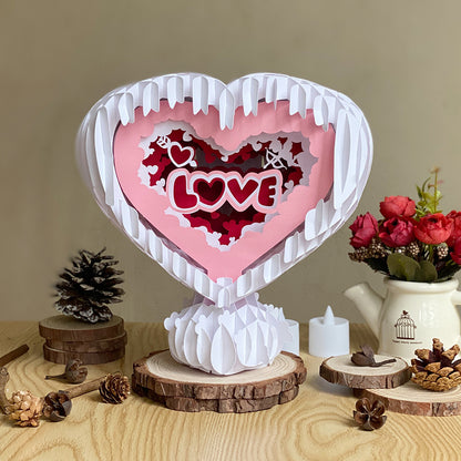 Love 4 – 3D Pop-Up Card SVG File for Cricut & Silhouette