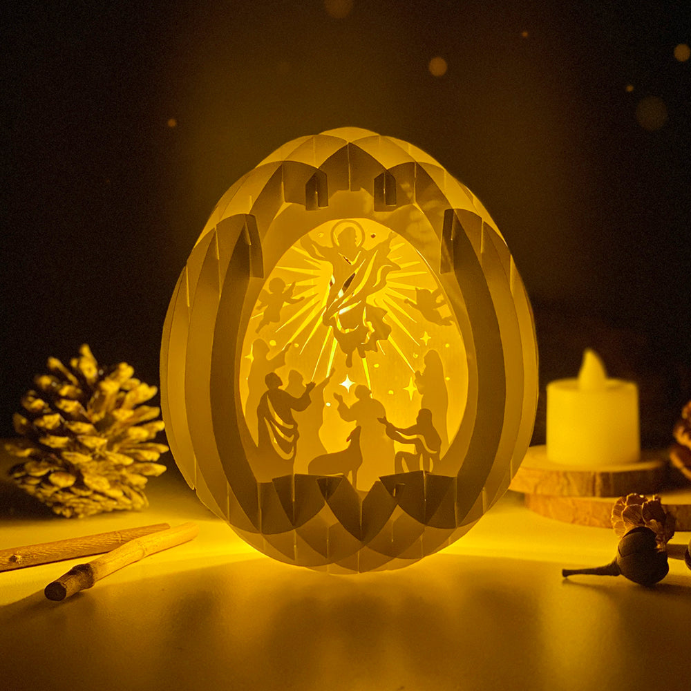 Jesus 3 – 3D Pop-Up Card SVG File for Cricut & Silhouette