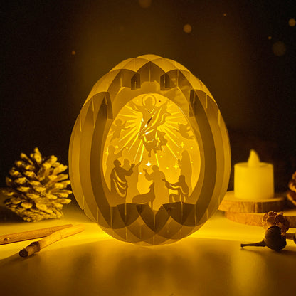 Jesus 3 – 3D Pop-Up Card SVG File for Cricut & Silhouette