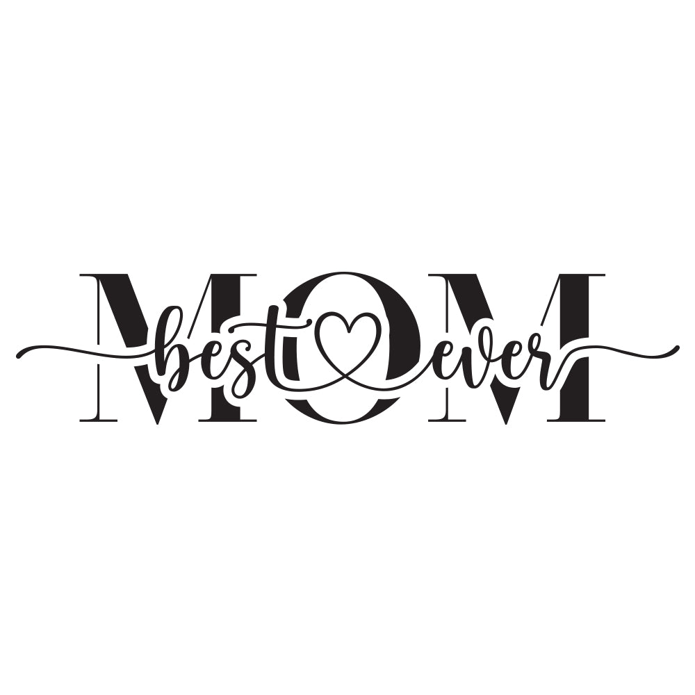 Best Mom Ever – 3D Lightbox SVG File for Cricut & Silhouette