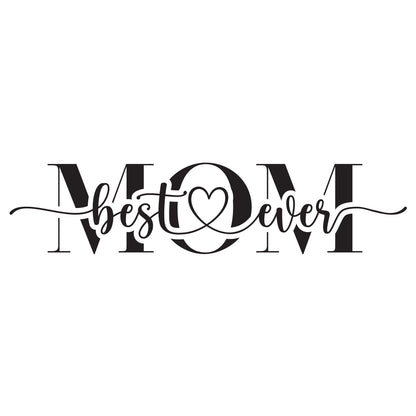 Best Mom Ever – 3D Lightbox SVG File for Cricut & Silhouette
