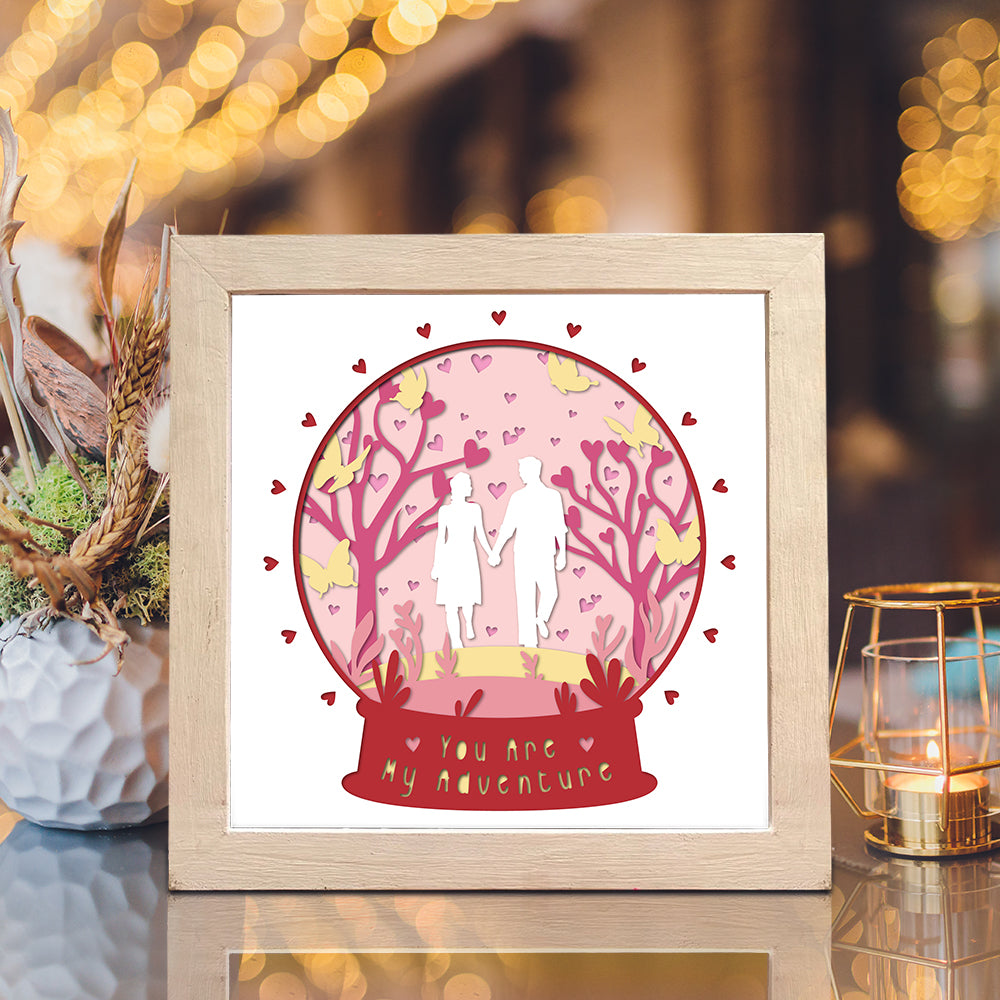 You Are My Advanture – 3D Shadow Box SVG File for Cricut & Silhouette