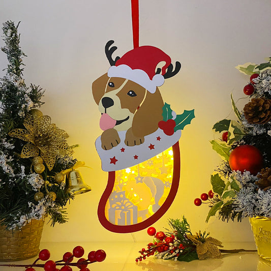 Christmas Bear – 3D Box SVG File for Cricut & Silhouette
