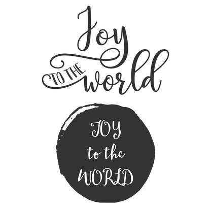 Joy to the World - Cricut File - VEKTOR KRAFT