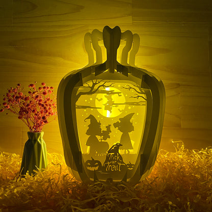 Halloween 2 – 3D Pop-Up Card SVG File for Cricut & Silhouette
