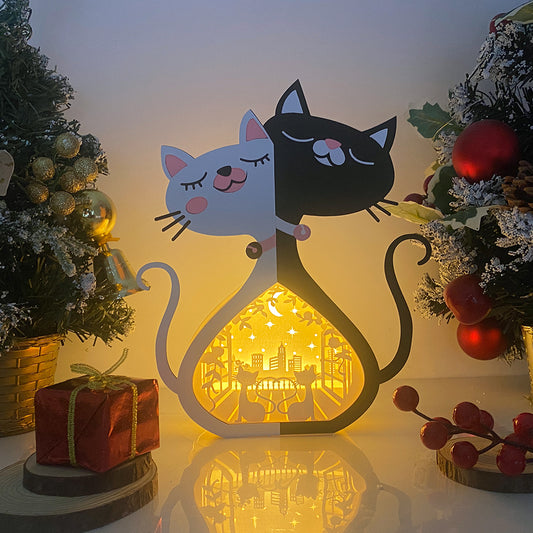 Cat Love– 3D Cat Love Box File - Cricut File - VEKTOR KRAFT