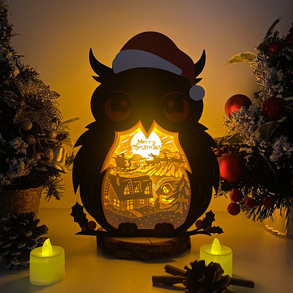 Christmas Village – 3D Box SVG File for Cricut & Silhouette