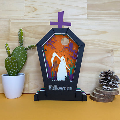 Halloween 1 – 3D Pop-Up Card SVG File for Cricut & Silhouette
