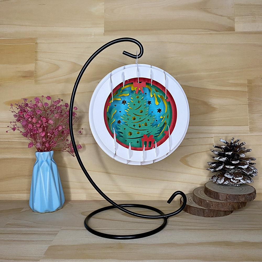 Xmas 4 – 3D Pop-Up Card SVG File for Cricut & Silhouette