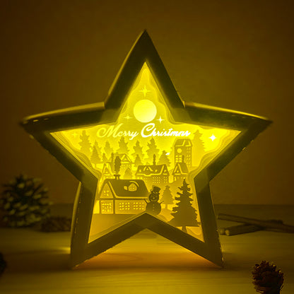 Xmas 4 – 3D Box SVG File for Cricut & Silhouette