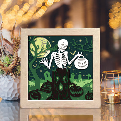 Halloween 29 – 3D Shadow Box SVG File for Cricut & Silhouette