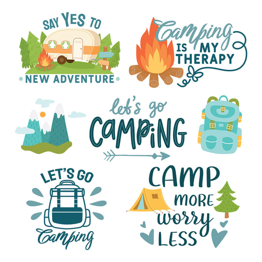 Camping - Cricut File - VEKTOR KRAFT
