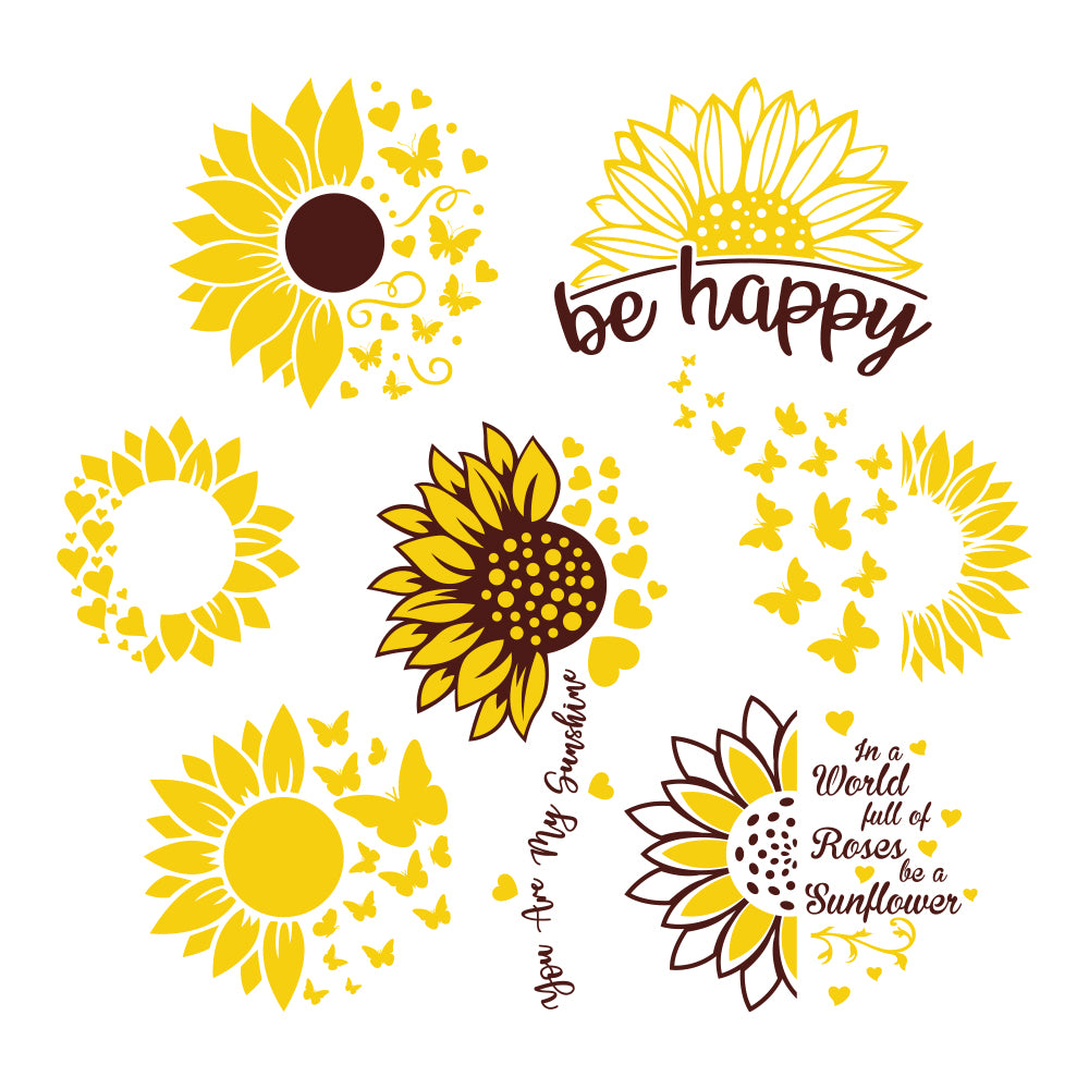 Sunflower - Cricut File - VEKTOR KRAFT