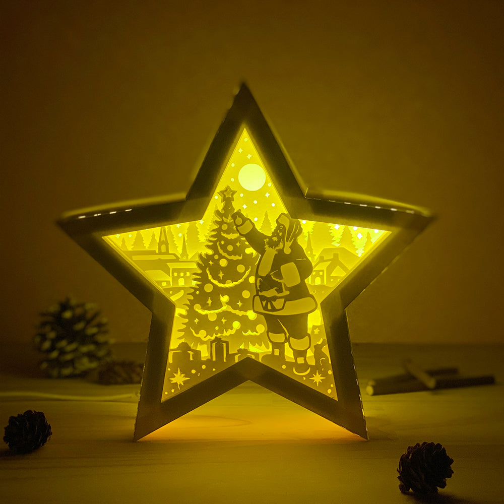 Xmas 5 – 3D Box SVG File for Cricut & Silhouette
