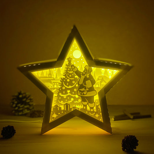 Xmas 5 – 3D Box SVG File for Cricut & Silhouette