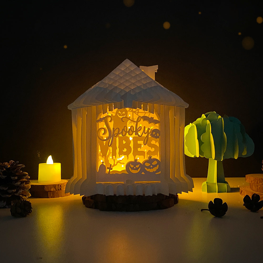 Spooky – 3D Pop-Up Card SVG File for Cricut & Silhouette