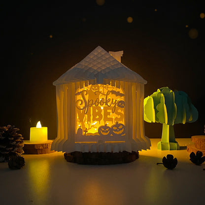 Spooky – 3D Pop-Up Card SVG File for Cricut & Silhouette