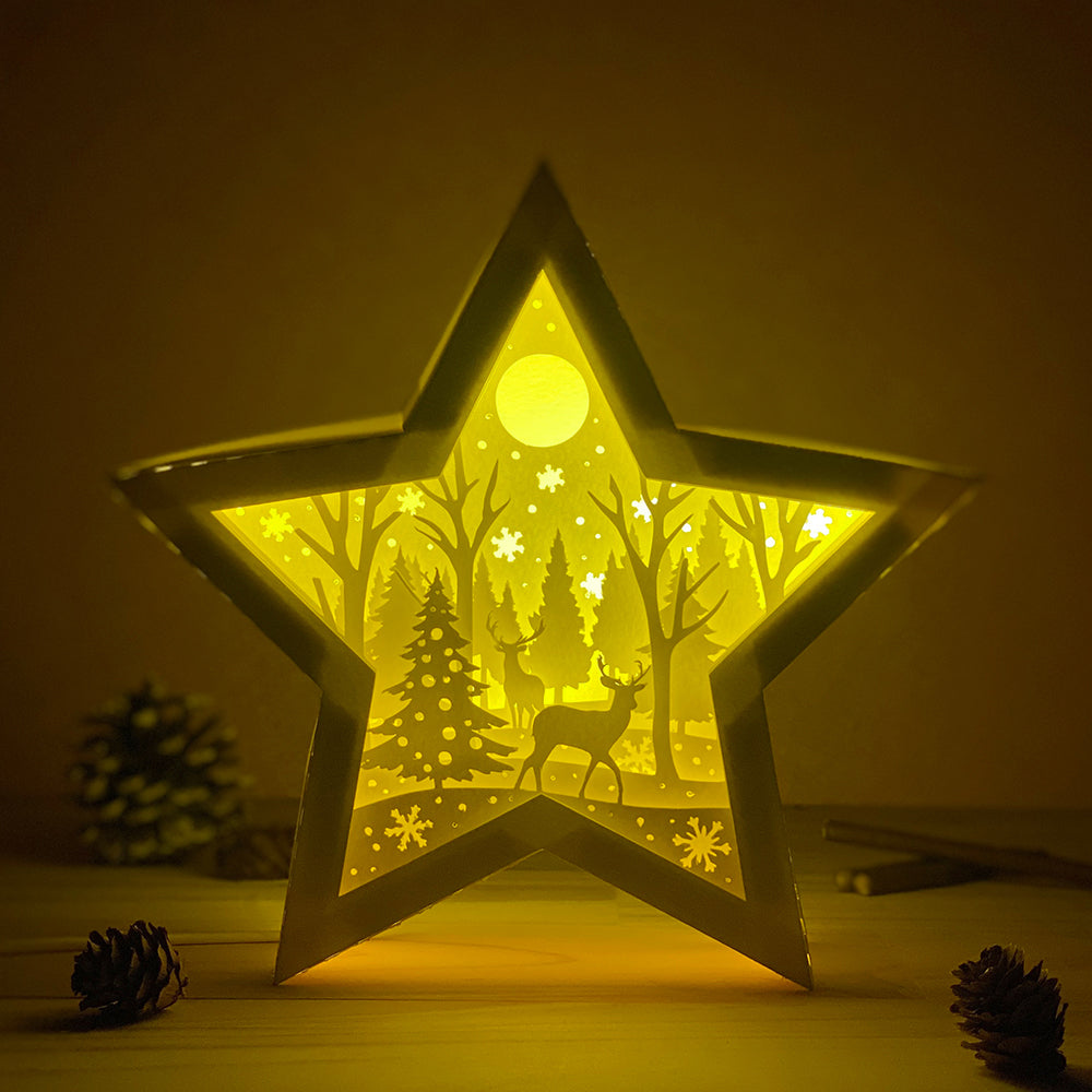 Xmas 1 – 3D Box SVG File for Cricut & Silhouette