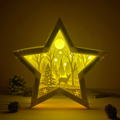 Xmas 1 – 3D Box SVG File for Cricut & Silhouette