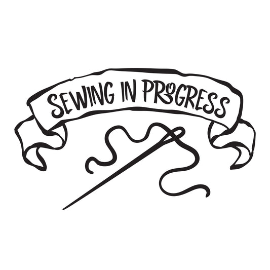 Sewing In Progress - Cricut File - VEKTOR KRAFT