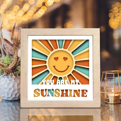 Sunshine – 3D Shadow Box SVG File for Cricut & Silhouette