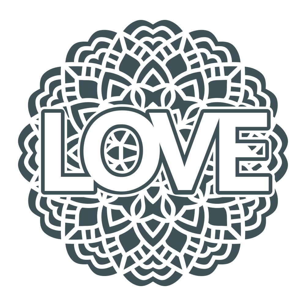 Love Mandala - Cricut File - VEKTOR KRAFT