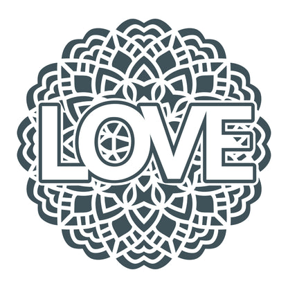 Love Mandala - Cricut File - VEKTOR KRAFT