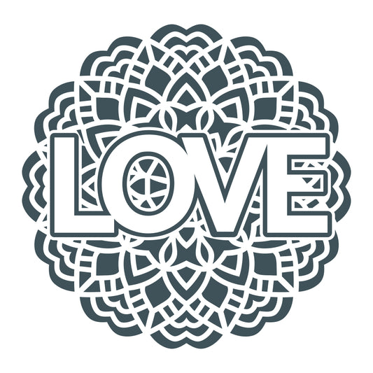 Love Mandala - Cricut File - VEKTOR KRAFT