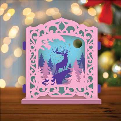 Deer 3 – 3D Pop-Up Card SVG File for Cricut & Silhouette