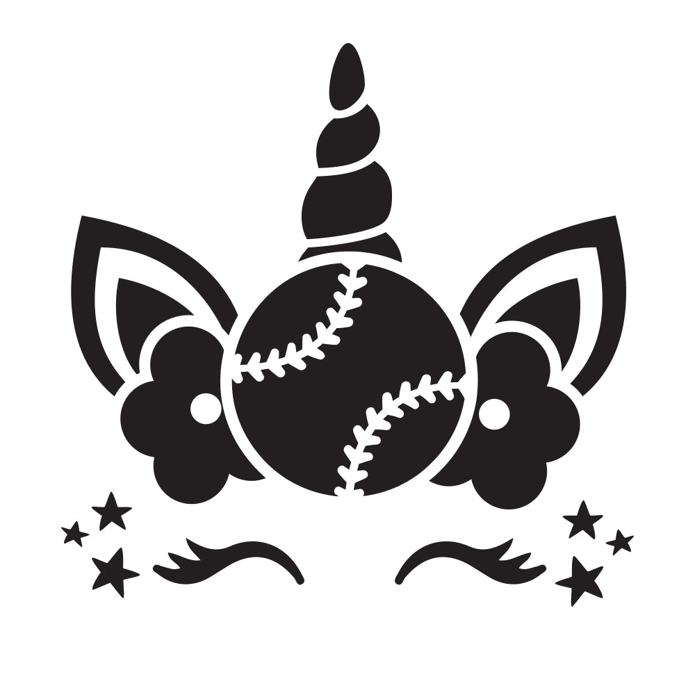 Baseball Unicorn – 3D Lightbox SVG File for Cricut & Silhouette
