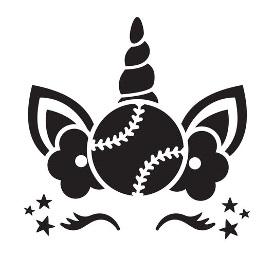 Baseball Unicorn - Cricut File - VEKTOR KRAFT