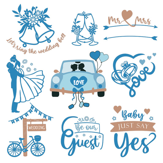 Wedding  - Cricut File - VEKTOR KRAFT