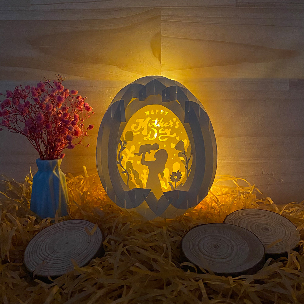 Mother's Day 2 – 3D Pop-Up Card SVG File for Cricut & Silhouette