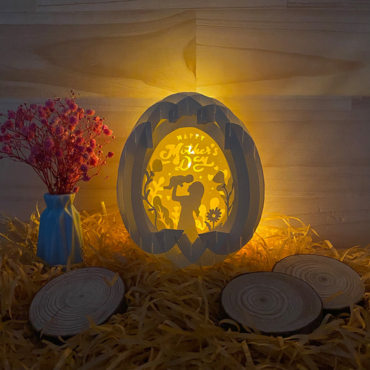 Mother's Day 2 – 3D Pop-Up Card SVG File for Cricut & Silhouette