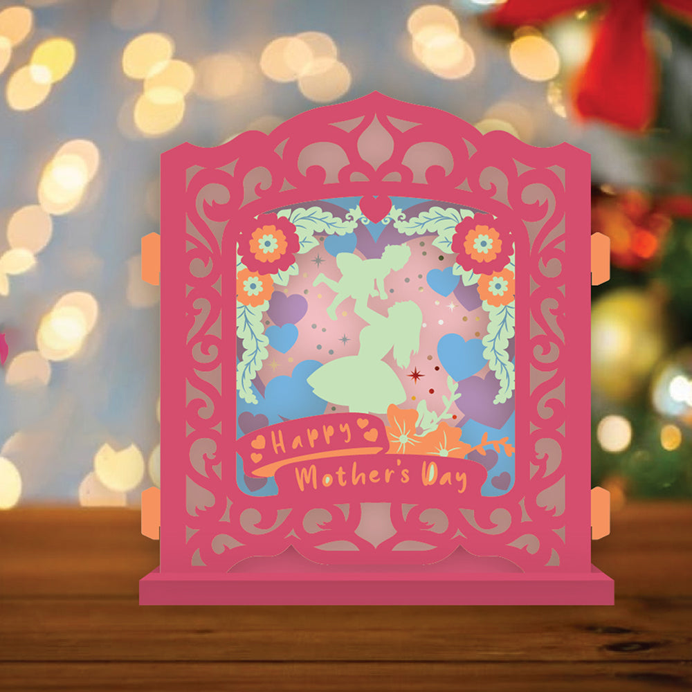 Mother's Day – 3D Pop-Up Card SVG File for Cricut & Silhouette