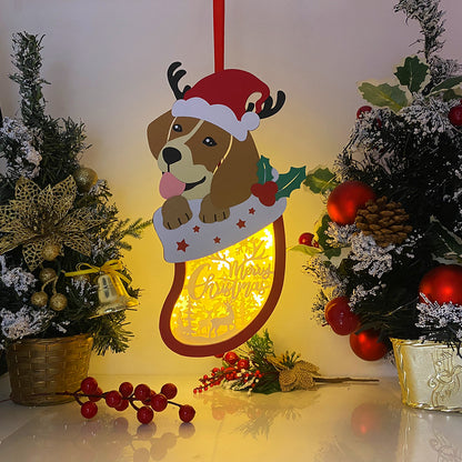Christmas Deer 2 – 3D Box SVG File for Cricut & Silhouette