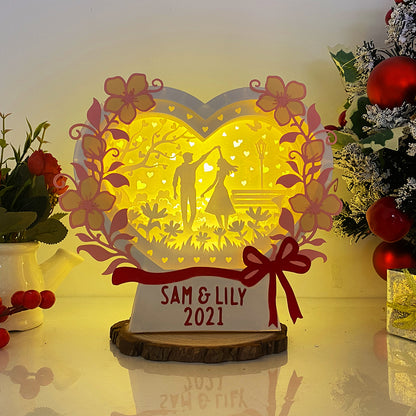 Love 4 – 3D Custom Heart Box  File - Cricut File - VEKTOR KRAFT