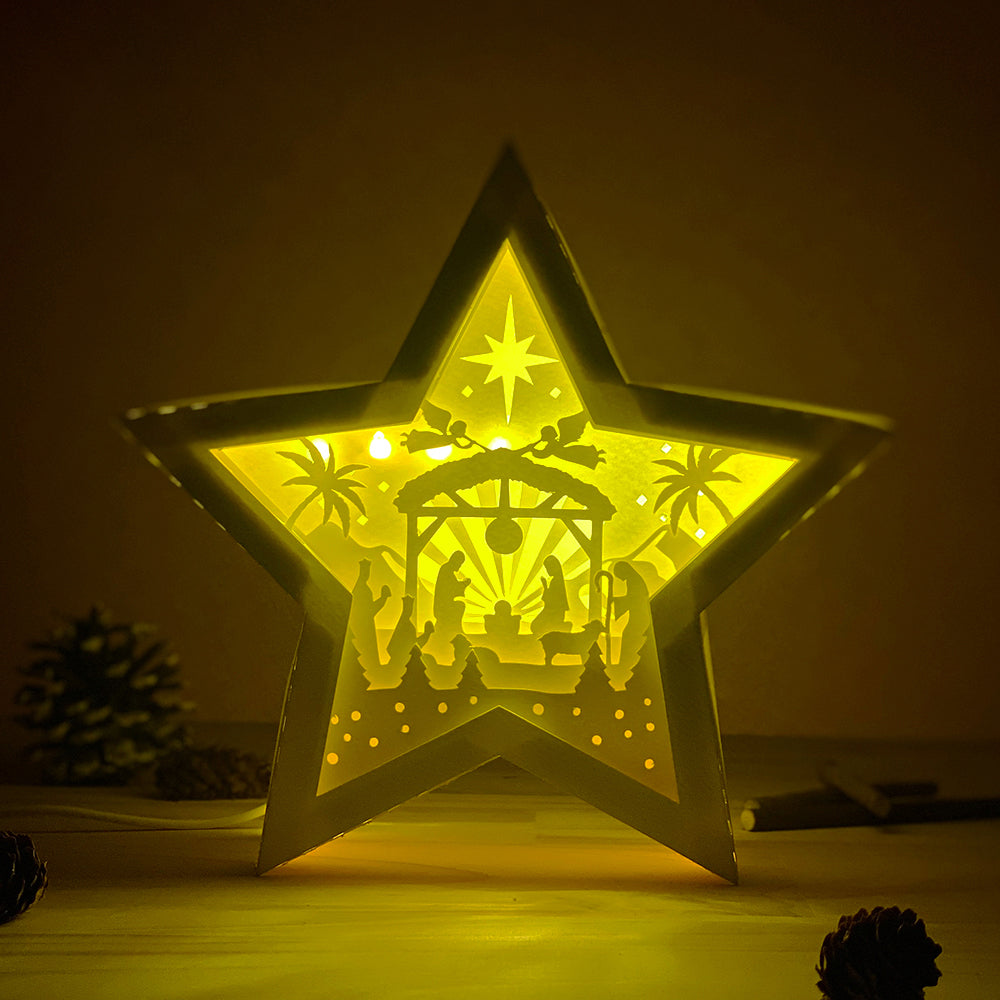 Xmas 2 – 3D Box SVG File for Cricut & Silhouette