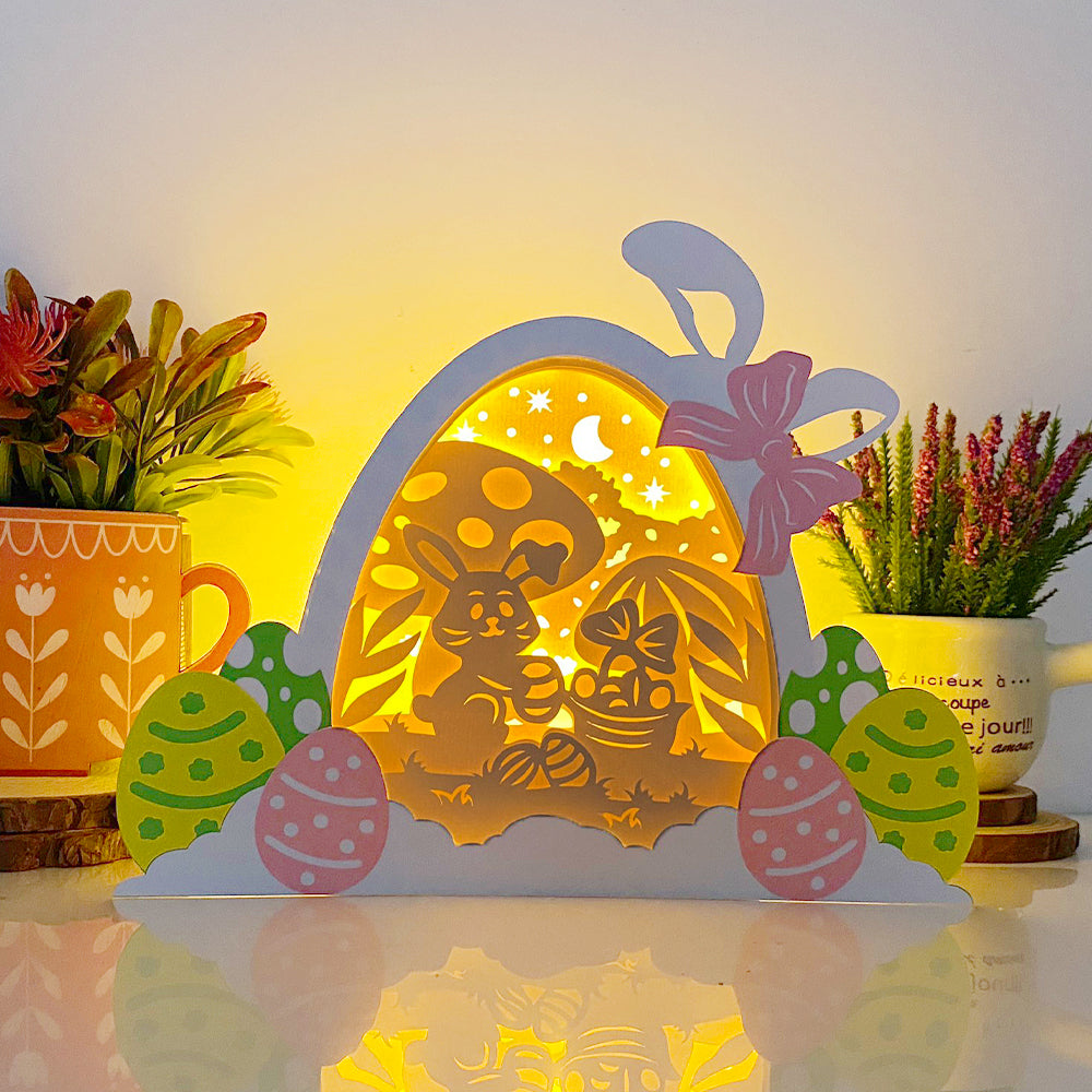 Bunny Easter – 3D Eggs Box File - Cricut File - VEKTOR KRAFT