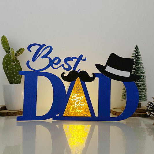 Best Dad Ever – 3D Best Dad Box File - Cricut File - VEKTOR KRAFT