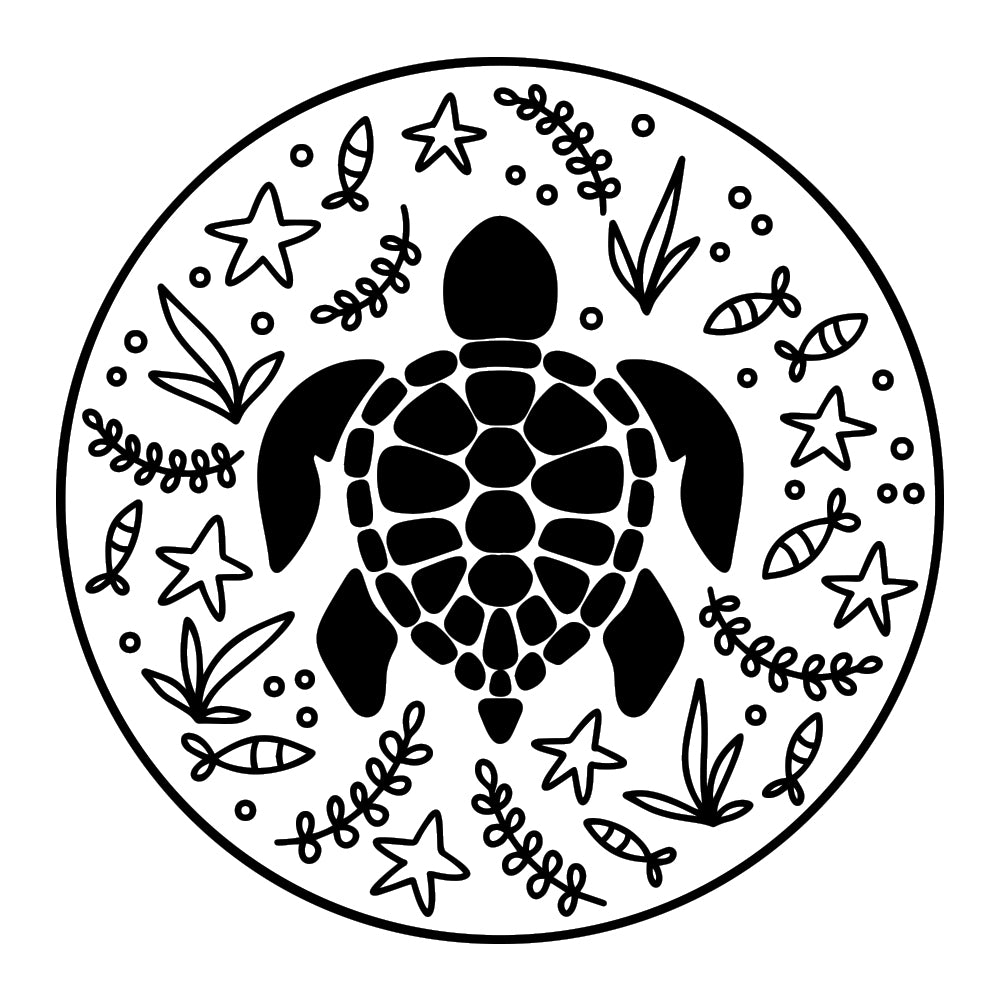 Sea Turtle - Cricut File - VEKTOR KRAFT