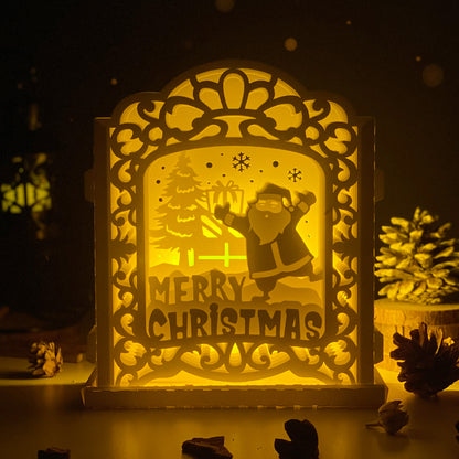 Christmas 8 – 3D Pop-Up Card SVG File for Cricut & Silhouette
