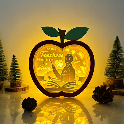Teacher – 3D Box SVG File for Cricut & Silhouette